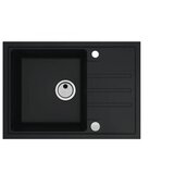 Alveus sudopera Intermezzo 40 G90 - čisto crna 680 x 480 x 200 mm Cene