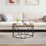  Kava Stol Dimljeni hrast 80 x 80 x 45 cm | Eponuda.ba