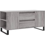 Maison Chic Klubska mizica - kavna mizica - Nizka mizica siva sonoma 102x44,5x50 cm inženirski les, (21753393) Cene