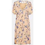 Pieces Lillian Obleka Oranžna | Shoptok.si