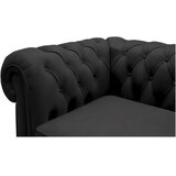 Landscape CHESTERFIELD ZOFA, črna tekstil | Shoptok.si