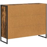 vidaXL Pomoćni ormarić Dimni hrast 96,5 x 30 x 75 cm Konstruirano drvo | shoptok.hr