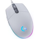 Logitech G203 Lightsync žična igralna miška bele barve Cene