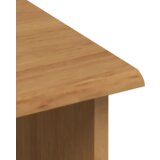 vidaXL hutra 'ASKIM'medena rjava 91x40x183 cm Trden bor les | Shoptok.si