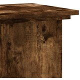  Stalak za biljke boja hrasta 33 x 33 x 80 cm konstruirano drvo | Eponuda.com