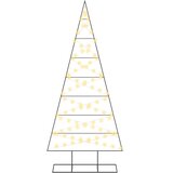  Metalna božićna jelka KUOPIO 210 cm Topla bijela | shoptok.hr