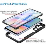 Techsuit ColorVerse 360 Series dvostranska zaščitna maska za Samsung Galaxy A25 5G – črna | Shoptok.si