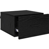 vidaXL Noćni ormar 2 pcs Crni hrast 35 x 35 x 20 cm Konstruirano drvo | shoptok.hr