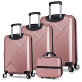 Zoozie Bags Set kofera 8244, 4 dijela, Rose Gold | Eponuda.ba