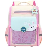 Školski ruksak s motivom zečića i reflektirajućim materijalima 21L - pastelne boje
