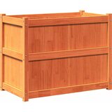  Vrtna sadilica voštano smeđe boje 90 x 50 x 70 cm od borovine | shoptok.hr