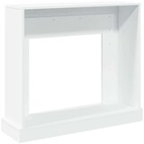 vidaXL Okvir za kamin bela 100x30x87,5 cm inženirski les | Shoptok.si