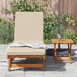 Ležaljka Smeđa 199 x 63 x 85 cm Čvrsto drvo akacije | shoptok.hr