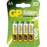 GP Batteries Baterije GP LR06 (AA) Super alkalne (4 kosi) | Shoptok.si