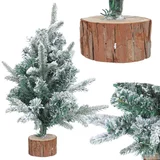  Božično drevo jelka s snegom 50cm