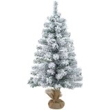 Mini božićno drvce 45 cm PVC Zelena i bijela | shoptok.hr