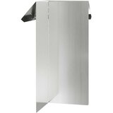  Ograda protiv puževa Srebrno 13,5 x 13,5 x 25 cm Cinkani čelik | shoptok.hr