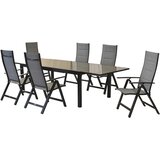 Gardenson Vrtni Set Florenz, 7-Delni, Raztegljiva Miza | Shoptok.si