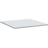  Nadmadrac 200 x 200 cm debelo Žakar tkanina Bijela | shoptok.hr