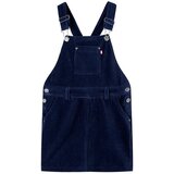  Dječja haljina kombinezon od samta modra 92 | shoptok.hr
