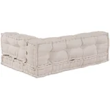 Blazina za sofa iz palet Krem Poliester Pravokotna Minimalistična