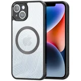 Aimo Mag - Durable Back Cover compatible with MagSafe for Apple iPhone 14 black