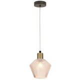 Candellux Lighting Viseča svetilka v zlati barvi s steklenim senčilom ø 14 cm Greniko – | Shoptok.si