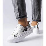 Gemre White and black platform sneakers Rocheleau | Shoptok.si