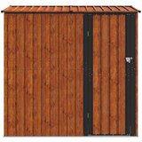  Vrtne šupe Smeđa 203 5 x 73 x 200 cm Metal | shoptok.hr