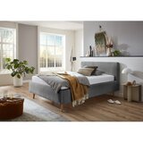 Meise Möbel Sivi tapecirani krevet bez podnice 120x200 cm Mattis – | shoptok.hr