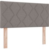 Box Postelja z vzmetnico z vzmetnico Taupe 200 x 100 cm Poliester, (5000128526) | Shoptok.si