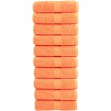 Premium ručnici za pranje SOLUND 10 kom. narančaste boje 30x30 cm 600 g/m² | Shoptok.si