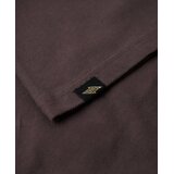 Superdry Majica temno rjava / srebrno-siva / rosé | Shoptok.si