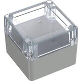TRU COMPONENTS 6U07090908437 TC-13865084 industrijsko kućište 90 x 90 x 75 ABS, polikarbonat svijetlosiva, prozirna 1 St | Eponuda.ba