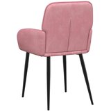  Trpezarijske stolice 6 pcs Baršun Ružičasta 57 x 50 x 85 cm | shoptok.hr