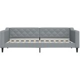 vidaXL Dnevni krevet na razvlačenje svjetlosivi 90 x 200 cm od tkanine | shoptok.hr
