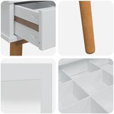  Set toaletnog stolića FAUSKE 2 kom. Bijela 100 x 50 x 143 cm | shoptok.hr