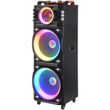  Zvučnik Bluetooth NDR-1526 100W 2x15 sa dva mikrofona crni Cene