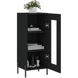  Komoda crna 34,5 x 34 x 90 cm od konstruiranog drva | Eponuda.ba