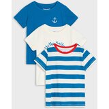Sinsay Pamukne majice s morskim motivom 3 pack | shoptok.hr