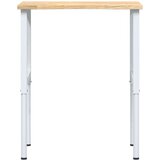  Radni stol 80x60x(71 5-98) cm puno drvo hrast | shoptok.hr