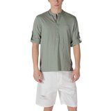 Antony Morato Polo majice dolgi rokavi REGULAR FIT WITH EMBROIDERED LOGO MMKL00334-FA100260 Zelena | Shoptok.si