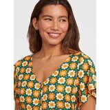 O'neill Kombinezon rumena / temno zelena / svetlo oranžna | Shoptok.si