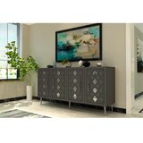 Hanah home komoda dome KB150 anthracite silver Cene