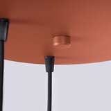 Sollux Obesna svetilka HALO 3P rdeča ochra, (5000352355) | Shoptok.si