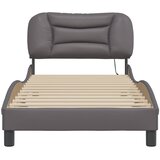  Okvir kreveta s LED-om bez madraca Hvar sivi 90 x 190 cm | shoptok.hr