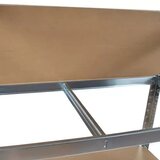 Malatec Kovinski skladiščni regal - 5 polic, 180 × 90 × 40 cm, do 875 kg | Shoptok.si
