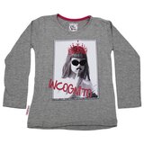 Miss Girly Majice z dolgimi rokavi T-shirt manches longues fille FONITO Siva Cene