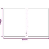  Prašina 12 pcs *Transparent*an 400 x 500 cm HDPE | Eponuda.com
