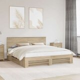  Okvir za krevet s uzglavljem Sonoma hrast 180 x 200 cm - sonoma hrast 180 x 200 cm | shoptok.hr
